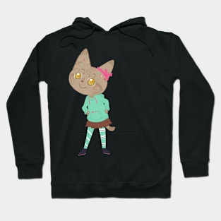 Candy cat Hoodie